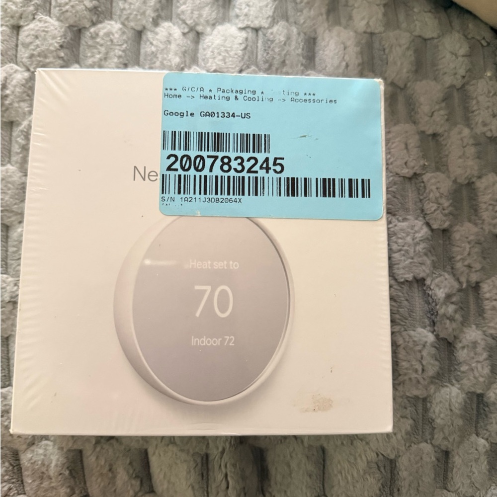 Google Smart Thermostat in White